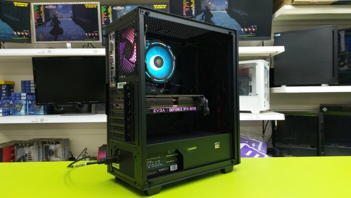 New Custom Gaming Black Diamond / AMD Ryzen  5 5500 @ 4.20GHz / 16GB RAM / 1TB NVMe / Multi Choice Graphics - Image 4