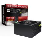 Evo Labs E-500BL 500W 120mm Black Silent Fan PSU