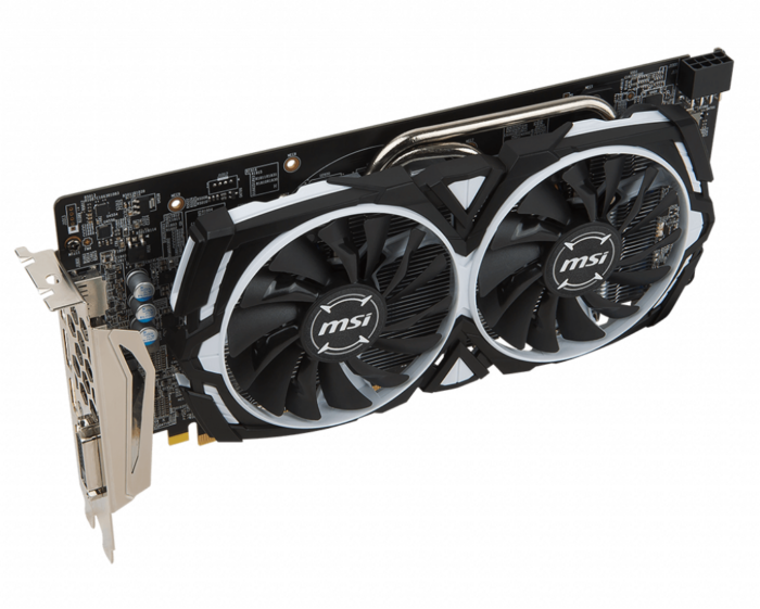 MSI Radeon RX580 8GB OC Gaming Dual Fan GPU - Image 3