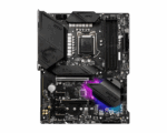 MSI MPG Z490 GAMING PLUS Motherboard ATX, LGA1200, DDR4, LAN, USB 3.2 Gen2, Type C, M.2, DisplayPort, HDMI, Pre-installed I/O Shield, RGB Mystic Light - Image 2