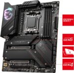 Used MSI MPG X670E Carbon WiFi Gaming Motherboard (AMD AM5, DDR5, PCIe 5.0, SATA 6Gb/s, M.2, USB 3.2 Gen 2, Wi-Fi 6E, HDMI/DP, ATX) - Image 3