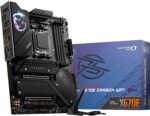 Used MSI MPG X670E Carbon WiFi Gaming Motherboard (AMD AM5, DDR5, PCIe 5.0, SATA 6Gb/s, M.2, USB 3.2 Gen 2, Wi-Fi 6E, HDMI/DP, ATX)