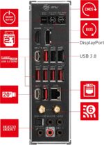 Used MSI MPG X670E Carbon WiFi Gaming Motherboard (AMD AM5, DDR5, PCIe 5.0, SATA 6Gb/s, M.2, USB 3.2 Gen 2, Wi-Fi 6E, HDMI/DP, ATX) - Image 5