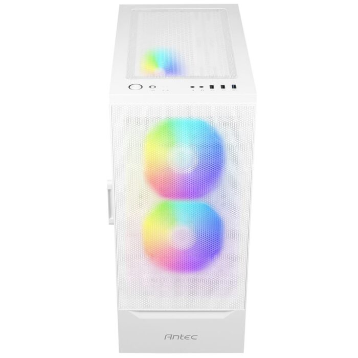 ANTEC NX410 White 3 Antec NX410 Mid Tower White, 3 x ARGB Fan - Image 2