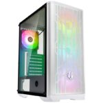 BITFENIX NOVA MESH TG SE A-RGB MIDI-TOWER, TEMPERED GLASS - WHITE