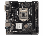 ASRock H310CM-DVS Intel Socket 1151 Micro ATX DDR4 VGA/DVI-D USB 3.1 Motherboard - Image 3