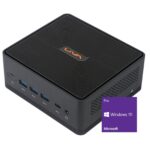 ECS EliteGroup LIVA Z2 Intel N4000 2.60GHz 4GB RAM 64GB EMMC Windows 10 Pro Small Form Factor PC