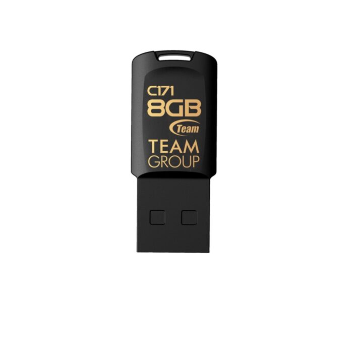 Team C171 8GB USB 2.0 Black USB Flash Drive - Image 1