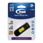 32GB Team C145 USB 3.0 Yellow USB Flash Drive