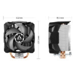 Arctic Freezer A13 X CO Compact Heatsink & Fan, AMD AM4, Continuous Operation, Dual Ball Bearing, 150W TDP - Image 2