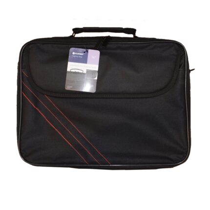 15.6" Notebook Carry Bag Black and Red