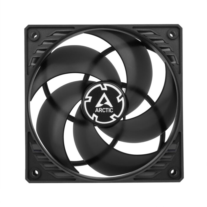 Arctic P12 12cm Pressure Optimised PWM Case Fan, Black, Fluid Dynamic - Image 3