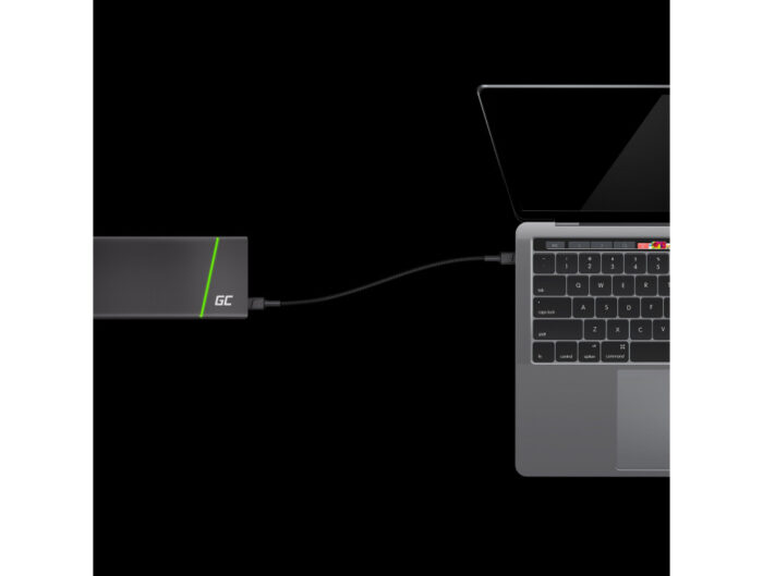 Cable Green Cell GC PowerStream USB-C - USB-C 120cm with Power Delivery (60W), 480 Mbps, Ultra Charge, QC 3.0 - Image 4