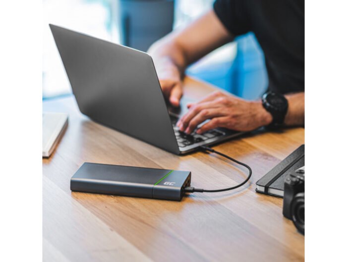 Cable Green Cell GC PowerStream USB-C - USB-C 120cm with Power Delivery (60W), 480 Mbps, Ultra Charge, QC 3.0 - Image 3