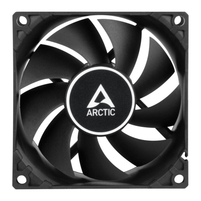 Arctic F8 Silent 8cm Case Fan, Black, 9 Blades, Fluid Dynamic - Image 2