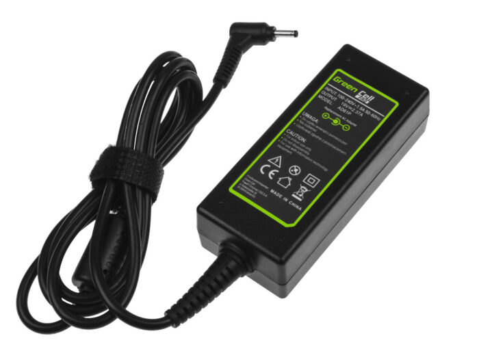 green-cell-charger-ac-adapter-for-asus-45w-19v-237a-30-11mm Green Cell PRO Charger AC Adapter 19.V 2.37A 45W 3.0mm-1.1mm AD61P for Asus - Image 1
