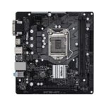ASRock H470M-HDV Intel Socket 1200 Micro ATX DDR4 VGA/HDMI/DVI USB 3.2 Gen1 Motherboard - Image 2
