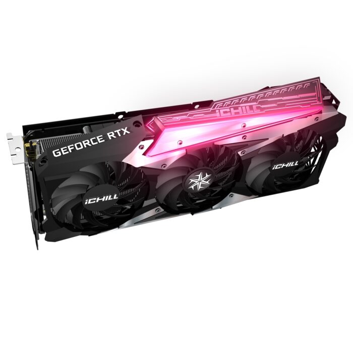 Inno3D Nvidia GeForce RTX 3060 TI ICHILL X3 RED (LHR) 8GB Triple Fan Graphics Card - Image 5
