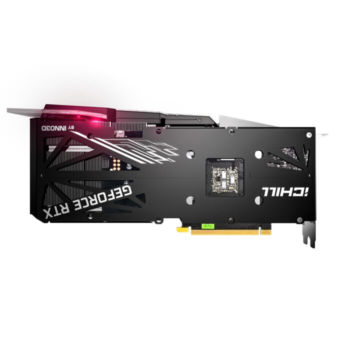 Inno3D Nvidia GeForce RTX 3060 TI ICHILL X3 RED (LHR) 8GB Triple Fan Graphics Card - Image 3