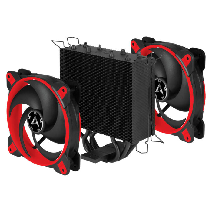 Arctic Freezer 34 eSports DUO Edition Heatsink & Fan, Black & Red, Intel & AMD Sockets, Bionix Fan, Fluid Dynamic Bearing - Image 3
