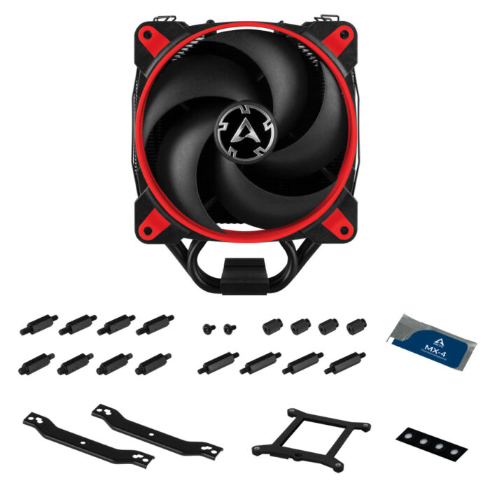Arctic Freezer 34 eSports DUO Edition Heatsink & Fan, Black & Red, Intel & AMD Sockets, Bionix Fan, Fluid Dynamic Bearing - Image 2
