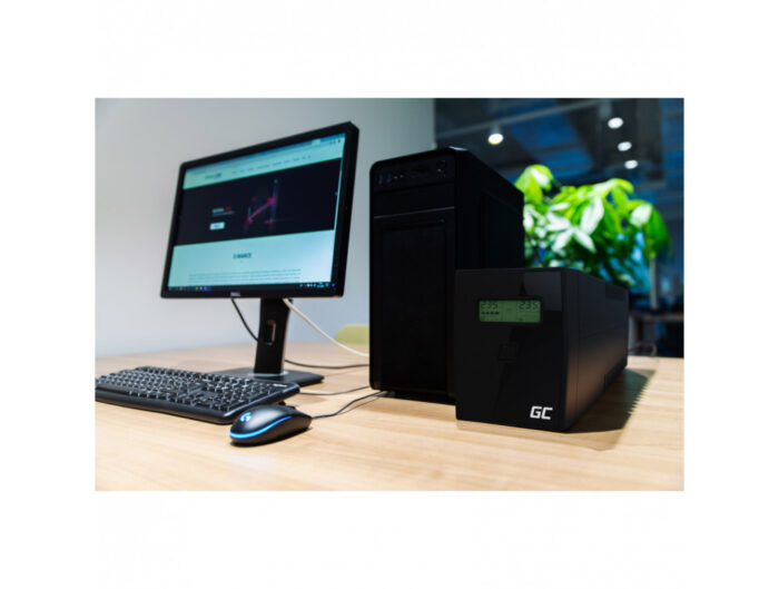 Green Cell UPS Uninterruptible Power Supply 600VA 360W with LCD Display - Image 5