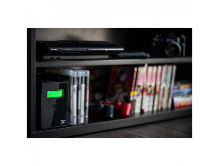 Green Cell UPS Uninterruptible Power Supply 1000VA 600W with LCD Display - Image 4