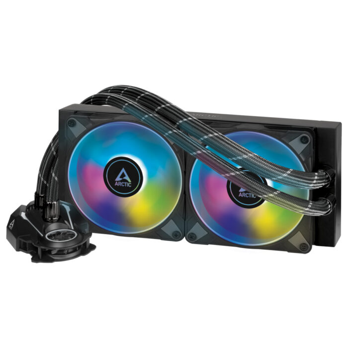 Arctic Liquid Freezer II 240 ARGB 240mm Liquid CPU Cooler, PWM Fans & PWM Controlled Pump - Image 2
