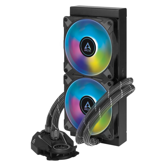 Arctic Liquid Freezer II 240 ARGB 240mm Liquid CPU Cooler, PWM Fans & PWM Controlled Pump - Image 4