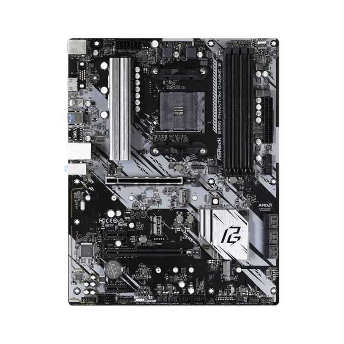 ASRock B550 Phantom Gaming 4 AMD Socket AM4 ATX HDMI M.2 USB 3.2 Gen1 Motherboard - Image 2