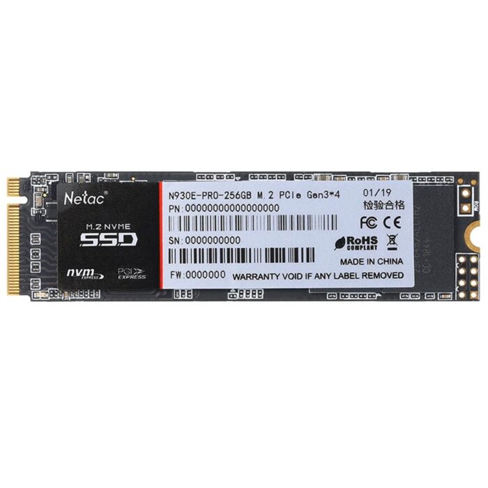 Netac N930E PRO 512GB M.2 PCIE NVMe SSD - Image 2