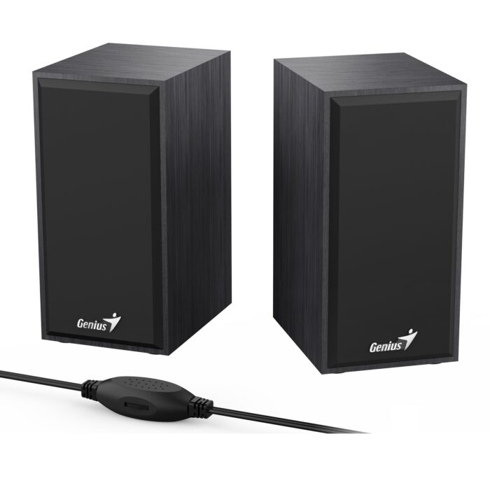 SPGEN-SPHF180B Genius SP-HF180 Black Stereo Speakers - Image 1