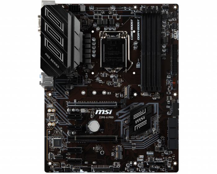 MSI Z390-A PRO Intel Socket 1151 Motherboard - Image 2