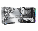 ASRock B460M Steel Legend Intel Socket 1200 Micro ATX HDMI/DisplayPort USB 3.2 Type C RGB Motherboard