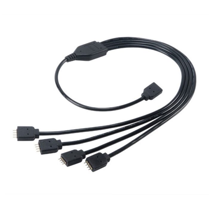 CLAKA-AKCBLD0450 Akasa 0.5m RGB LED Splitter & Extension Cable - Image 1