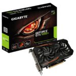 Used Gigabyte GeForce GTX 1050 TI OC 4GB GDDR5 WINDFORCE 2X Cooling System Graphics Card