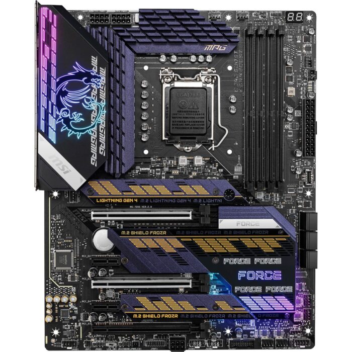 MSI MPG Z590 GAMING FORCE Intel Motherboard - Image 2