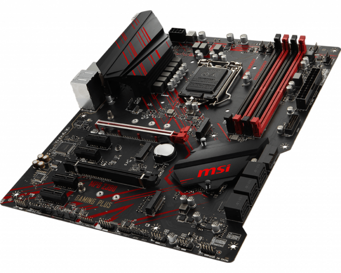 MSI MPG Z390 Gaming Plus Motherboard ATX LGA1151 DDR4 LAN USB 3.1 Gen2 Type-C M.2 - Image 3