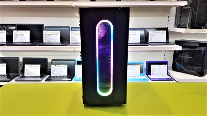 CIT SAURON 1 Used Basic Custom Gaming Desktop CIT Sauron / AMD Ryzen 3 2200G Gen 3.70GHz / 8GB RAM / 480GB SSD / Radeon Vega 8 - Image 1
