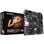 Gigabyte H410M S2H Intel Socket 1200 Micro ATX HDMI/DVI/VGA M.2 USB 3.2 Gen1 Motherboard
