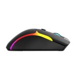 Marvo Scorpion M729W Wireless Gaming Mouse, Rechargeable, RGB with 7 Lighting Modes, 6 adjustable levels up to 4800 dpi, Gaming Grade Optical Sensor with 7 Buttons, Black - Image 3