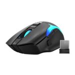 Marvo Scorpion M729W Wireless Gaming Mouse, Rechargeable, RGB with 7 Lighting Modes, 6 adjustable levels up to 4800 dpi, Gaming Grade Optical Sensor with 7 Buttons, Black - Image 5