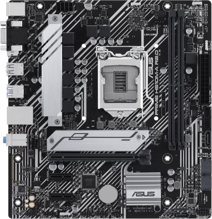 ASUS Prime H510M-A R2.0 Motherboard Socket Intel LGA1200 - Image 2
