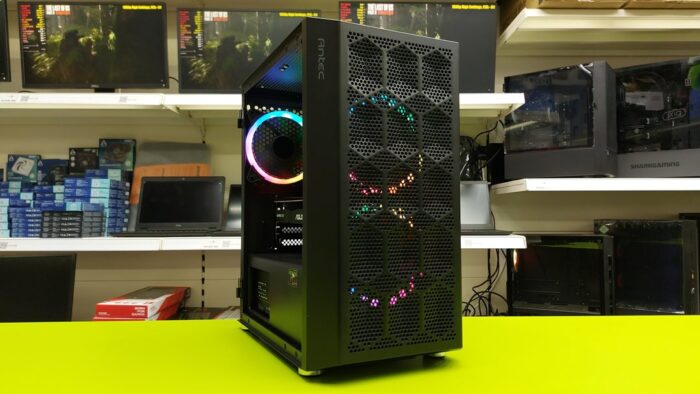 Antec NX200 14 (3) Basic Custom Gaming PC Antec NX200M / Intel i5 3.30GHz / 8GB RAM / 240GB SSD & 1TB HDD / GTX 1050 Ti 4GB - Image 1