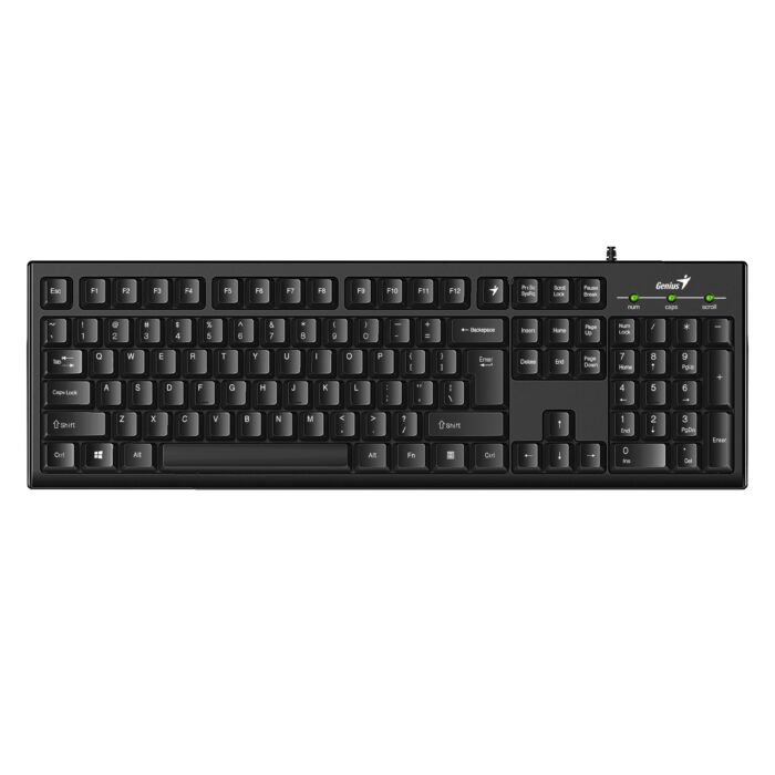 KEGEN-KB-100 Genius KB-100 USB Desktop Smart Keyboard - Image 1