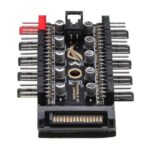 10 Ports Fan Hub Splitter Speed Controller for 4 Pin PWM Fan - Image 2