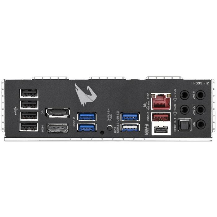 Gigabyte B550M AORUS PRO-P AMD Socket AM4 HDMI/DisplayPort Micro ATX M.2 USB 3.2 Type C Motherboard - Image 3