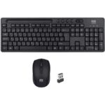 Evo Labs WM-757UK Wireless Keyboard and Mouse Combo Set, 2.4GHz Full Size Qwerty UK Ideal for Home/Office - Image 2