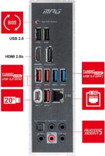 MSI MPG Z590 GAMING PLUS Motherboard ATX - Supports Intel Core 11th Gen Processors, LGA 1200 - Image 4