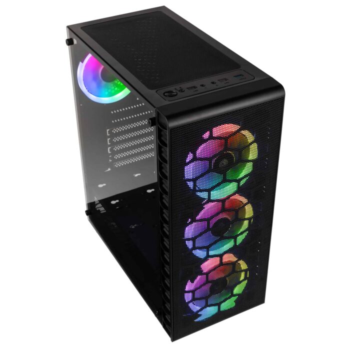 Kolink Observatory Lite MESH RGB ATX Tempered Glass - Image 2